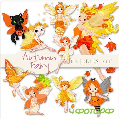 Scrap-kit - Autumn Fairy