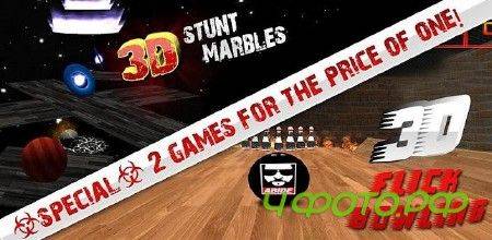 3D Stunt Marbles (3.0) [������, ENG][Android]