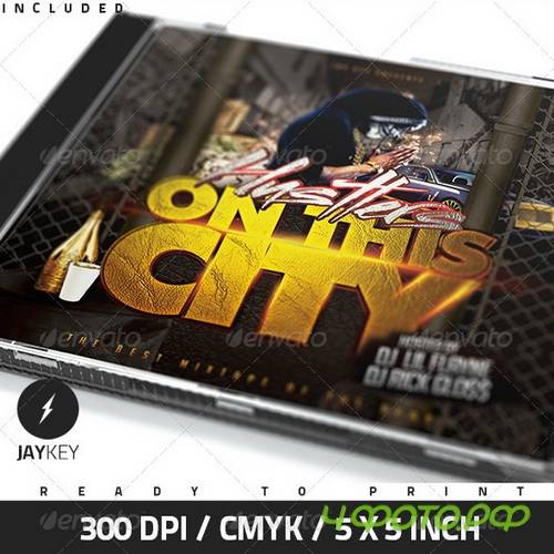GraphicRiver - Hip Hop CD Album Cover - 5450850