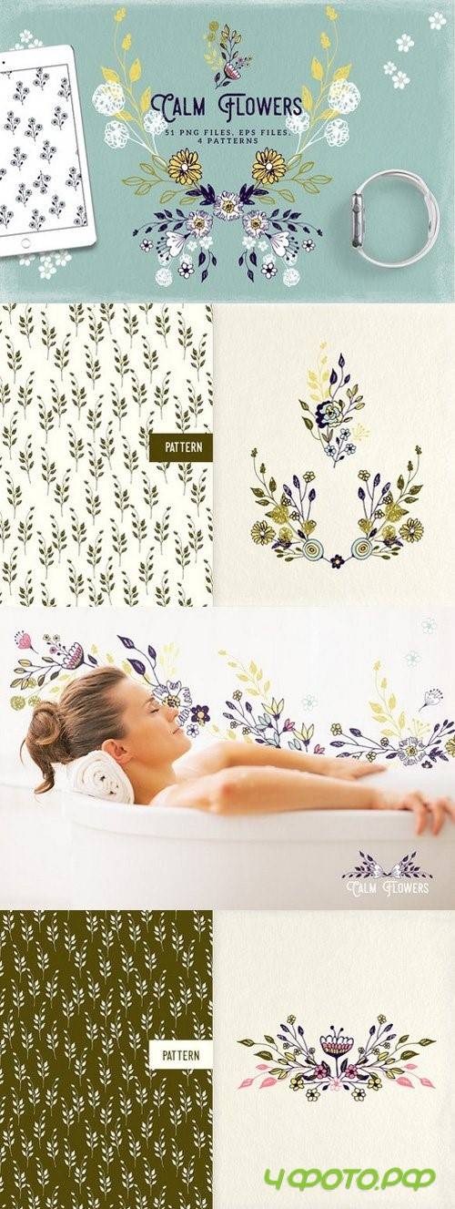 Calm Flowers - 709158