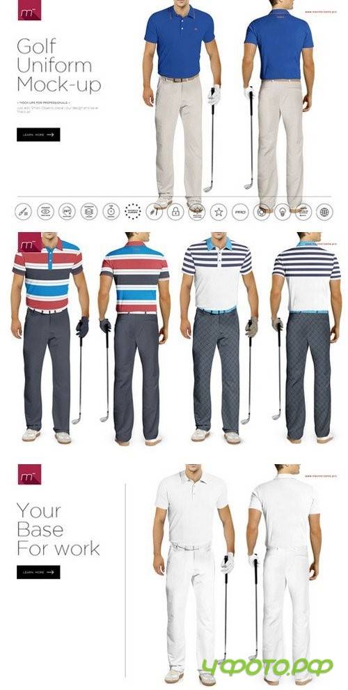 Golf Uniform Mock-up - 592400