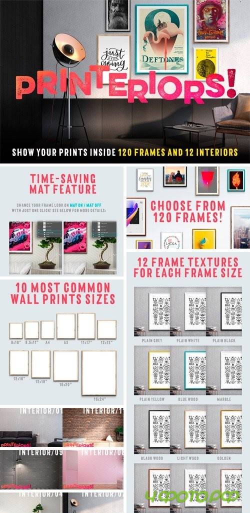 Printeriors! Frame Mockups - 1078224