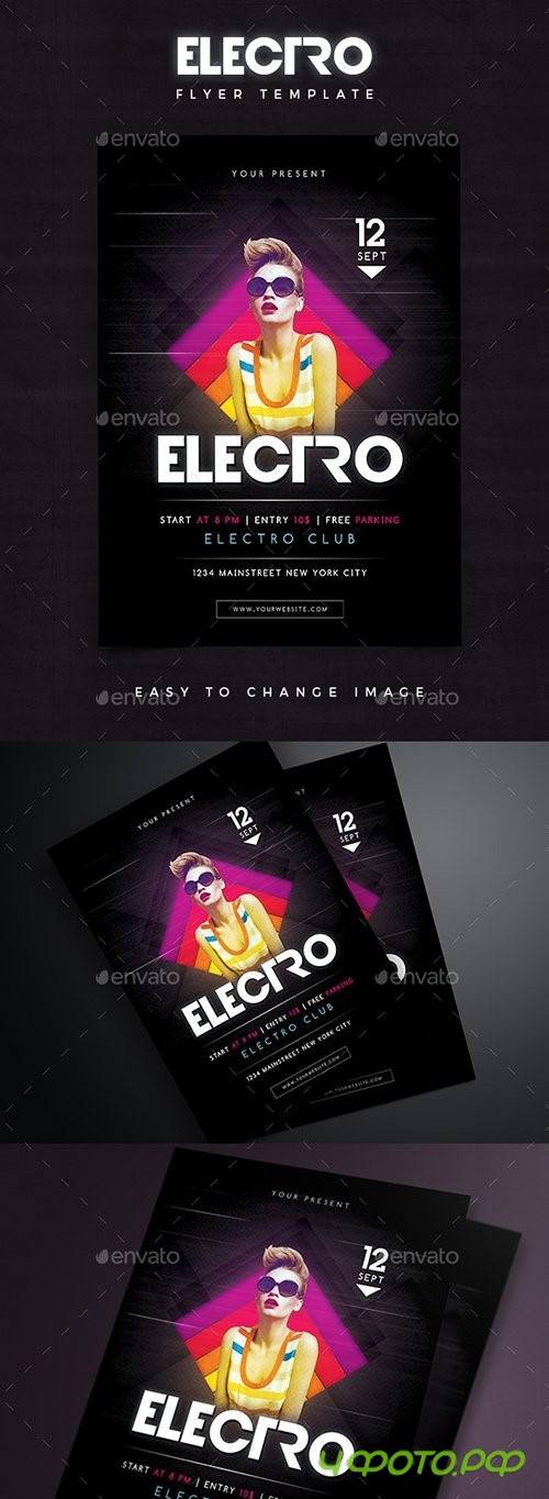 Electro Flyer 02 - 18394879