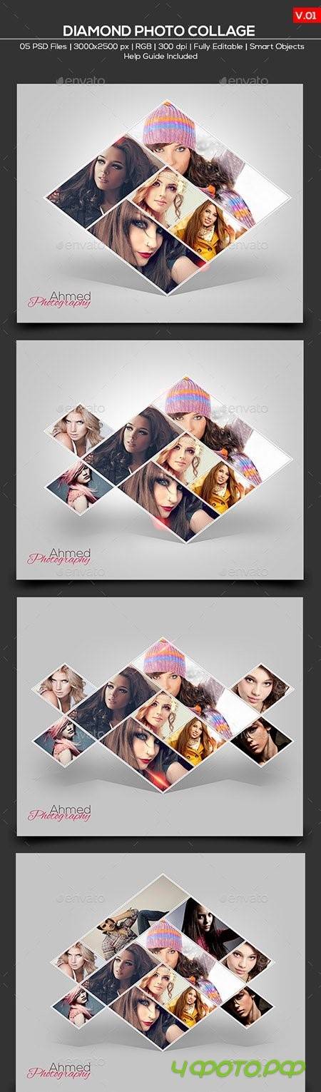 Diamond Photo Collage V.01 18482347