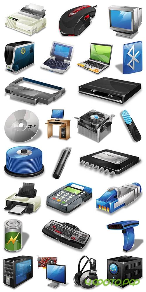 Super Vista Computer Gadgets Illustrator Sources