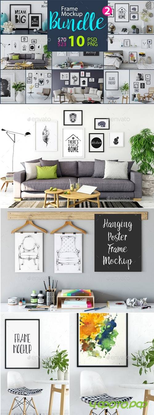 Frame Mockup Bundle Vol 2 - 19080027