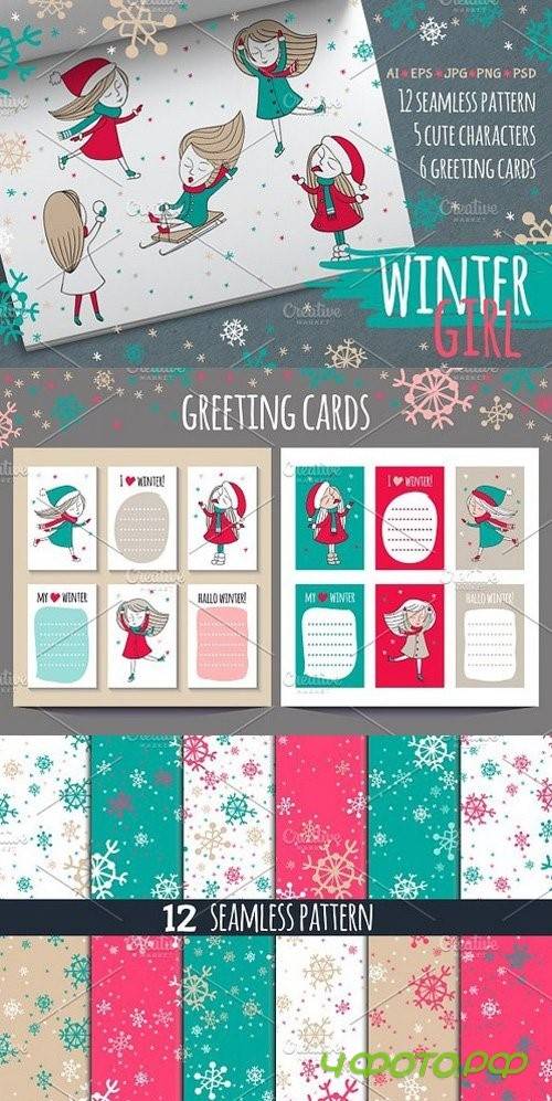 Character winter girl 1169315