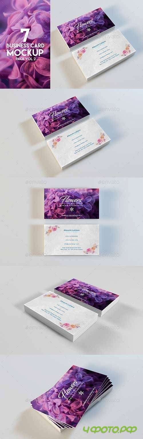 Business Card Mockup Vol 2 - 18520892