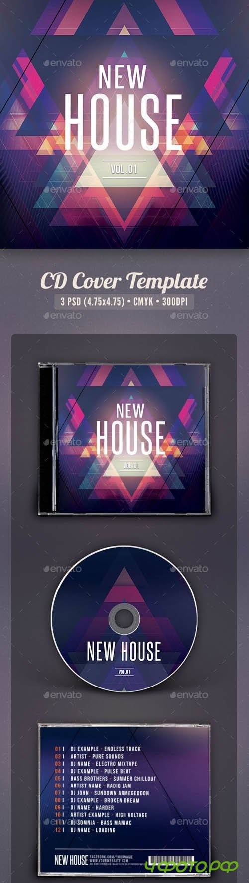 New House CD Cover Artwork - 16025288 
