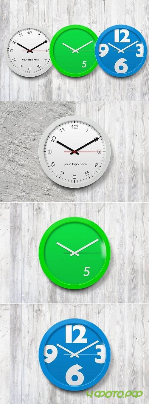 v2 Wall Clock Mockup 1155851
