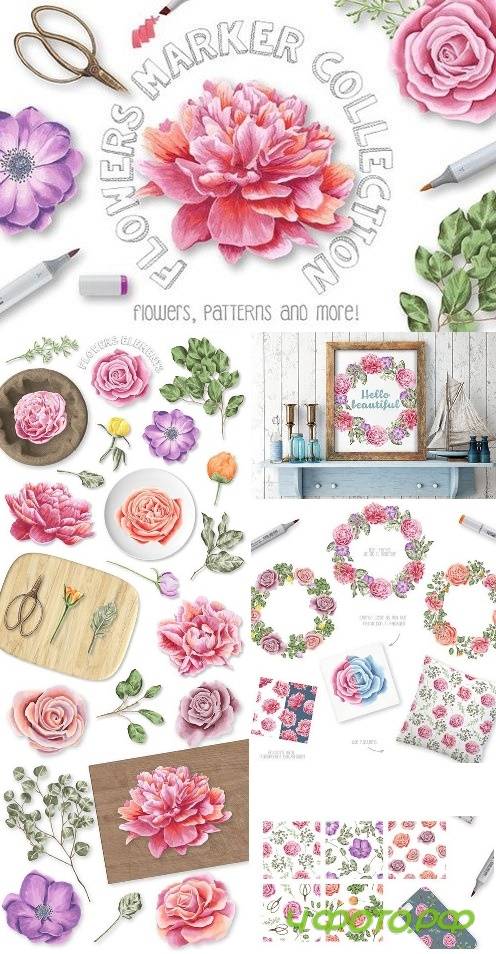 Flower Marker Collection 662960