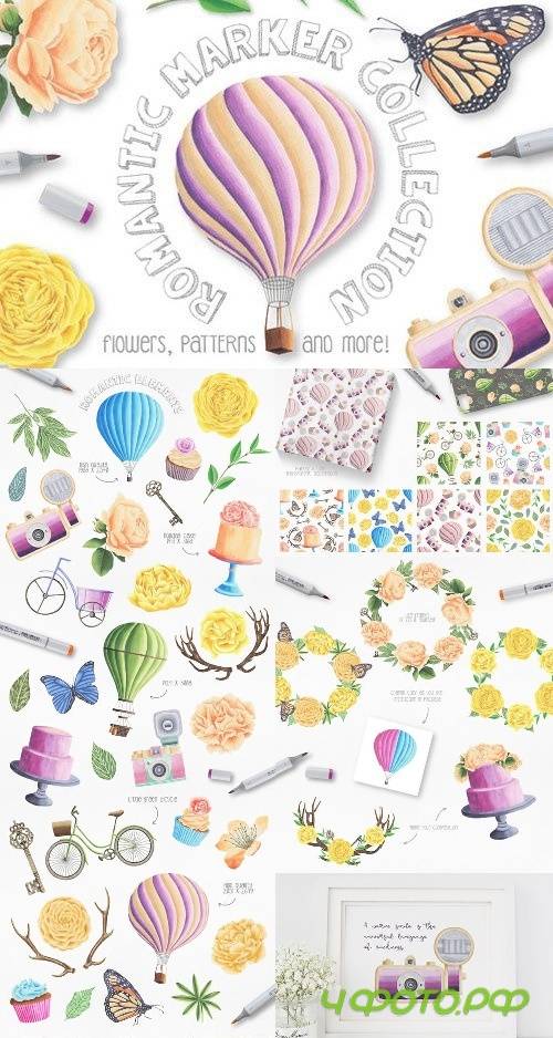 Romantic Marker Collection - 788006
