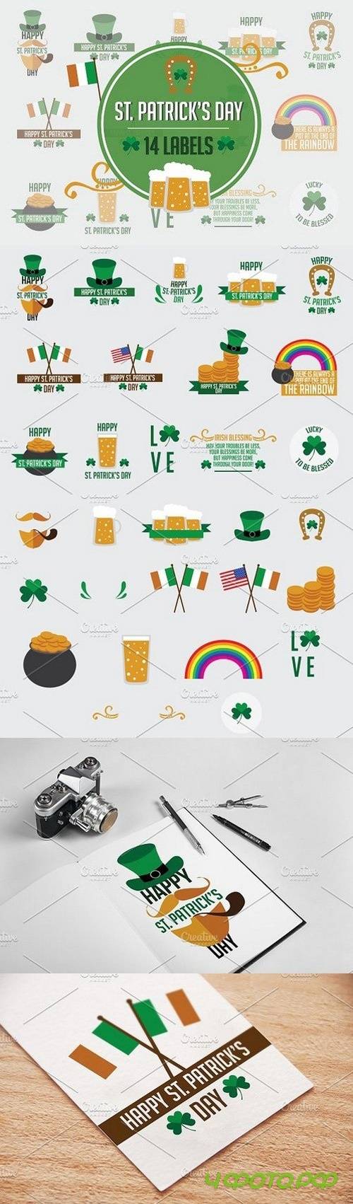 14 Labels: St. Patrick's Day 1297169