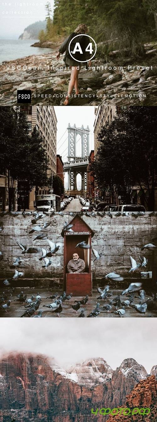 A4 VSCOcam Lightroom Preset 1329577