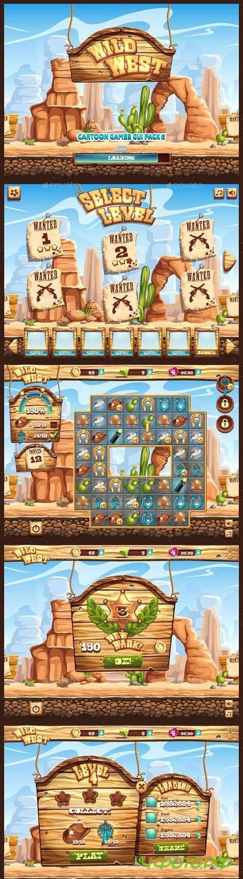 Wild West GUI 11298188