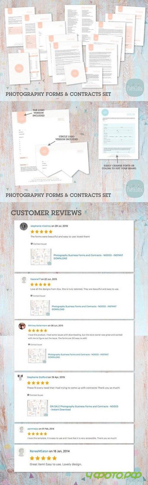 NG003 Photography Contracts & Forms 1310195