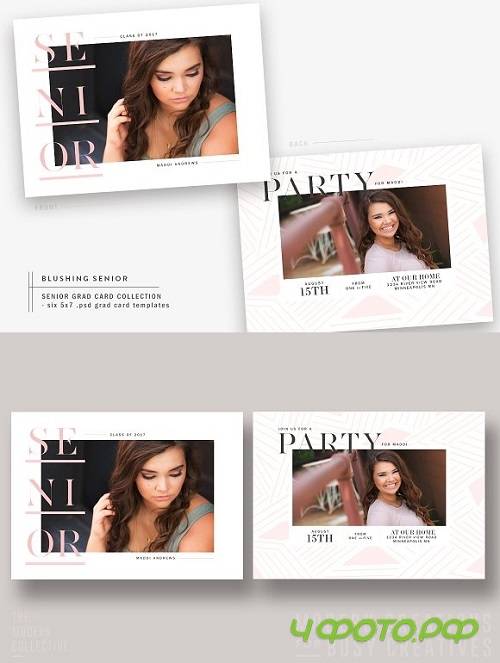 Grad Card | Blushing Headlines 1373424