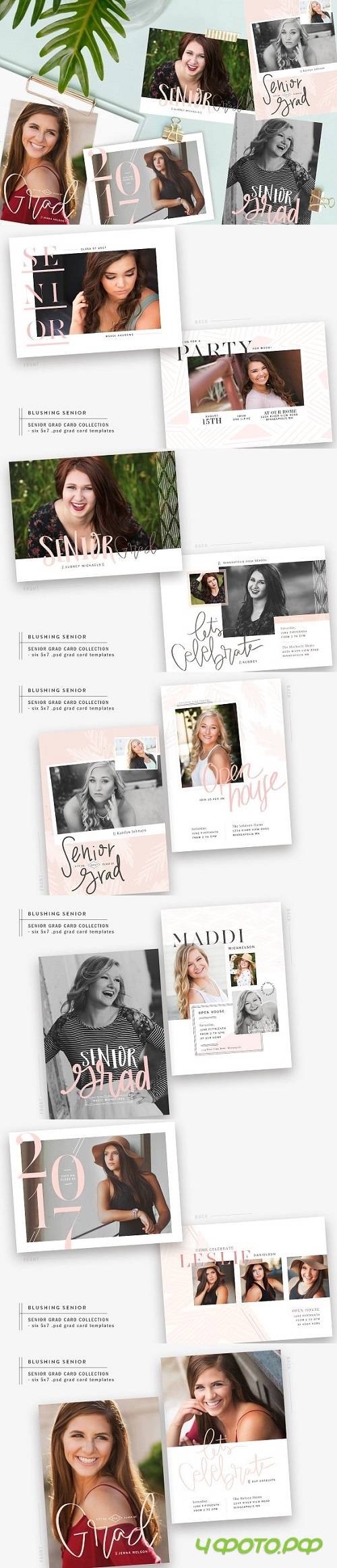 Grad Card Bundle | Blushing Senior 1373363