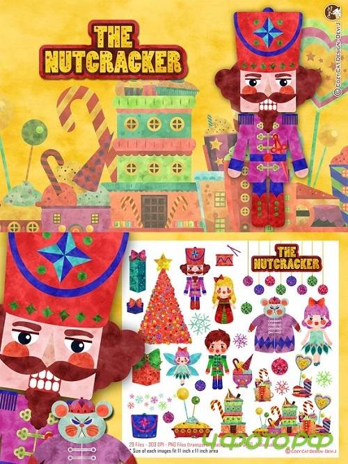 The Nutcracker (Watercolor Tex) 1331396 The Nutcracker (Watercolor Tex) 1331396