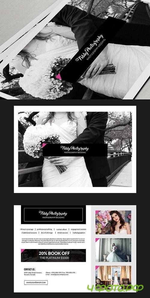 Wedding Photography Flyer 1323460