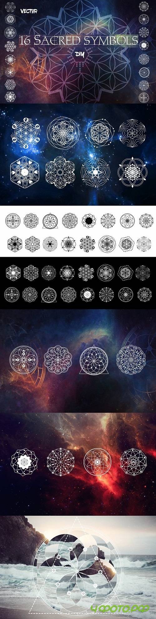 16 Sacred symbols - 659104