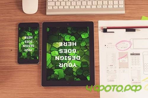 Tablet Display Mock-up#16 - 905692