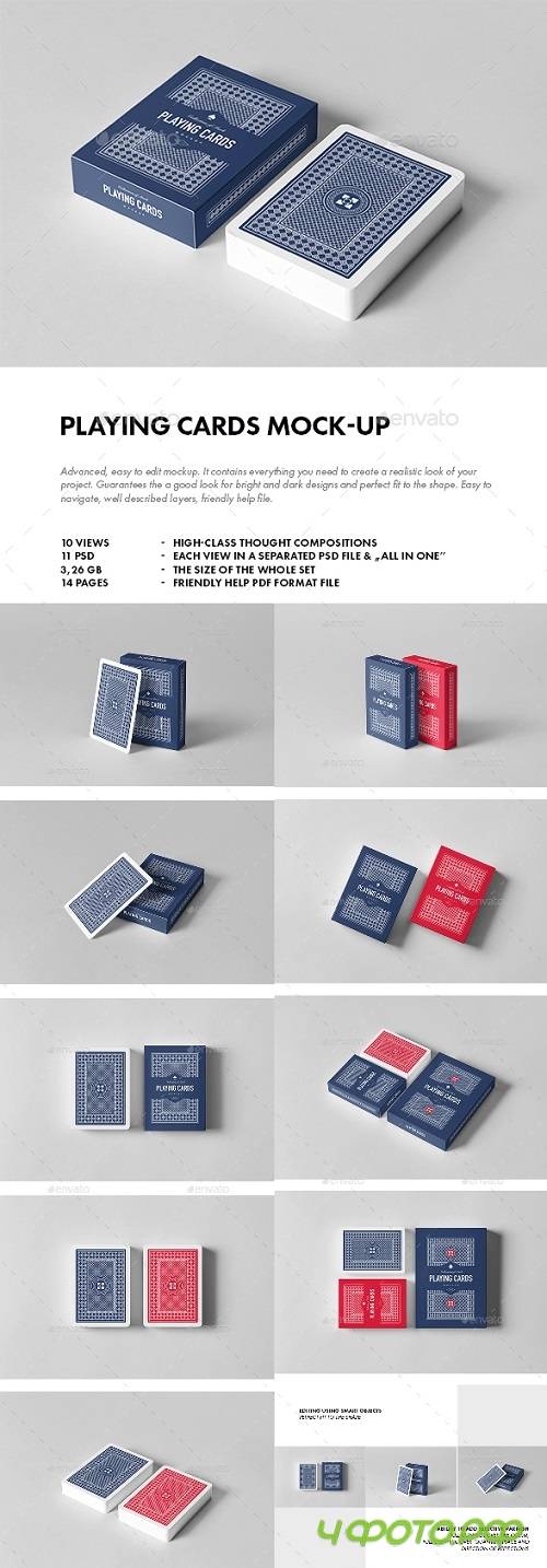Playing Card Mock-up 19792590