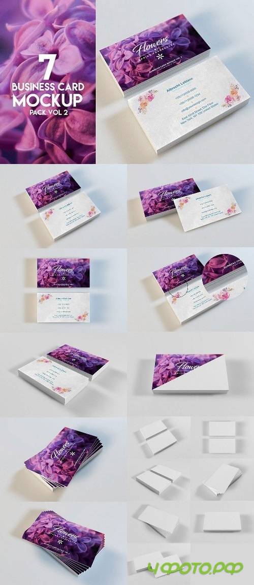 Business Card Mockup Vol 2 844146
