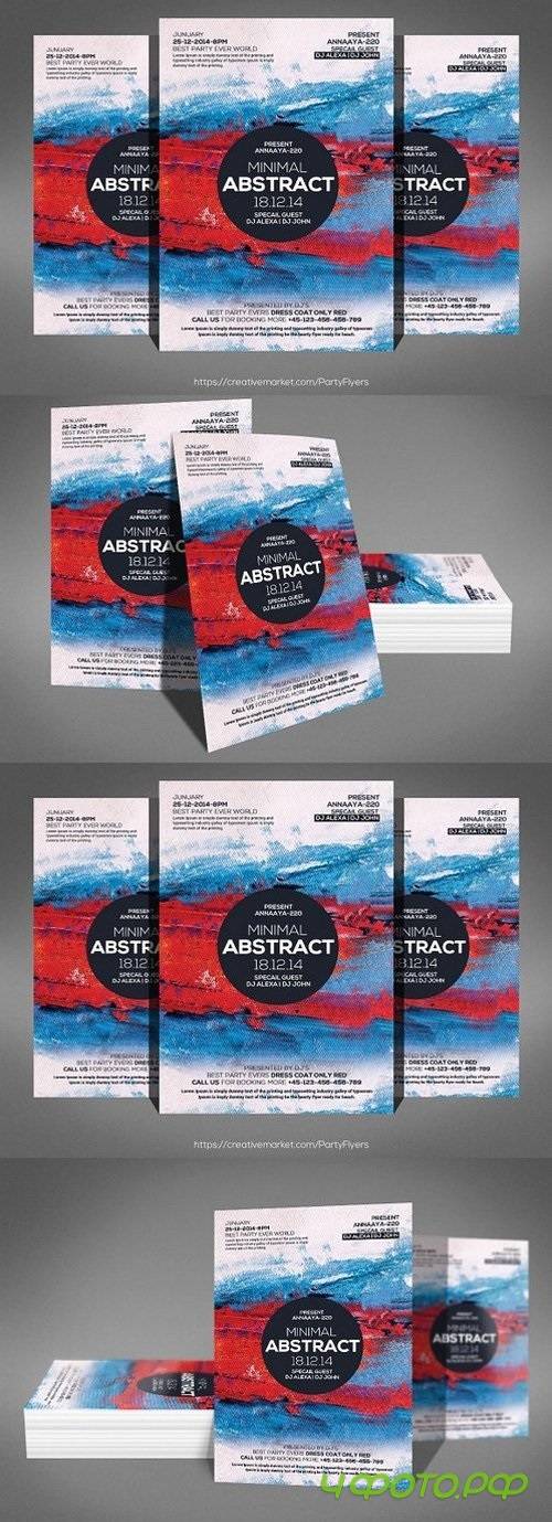 Minimal Abstract Flyer 1247791 Minimal Abstract Flyer 1247791