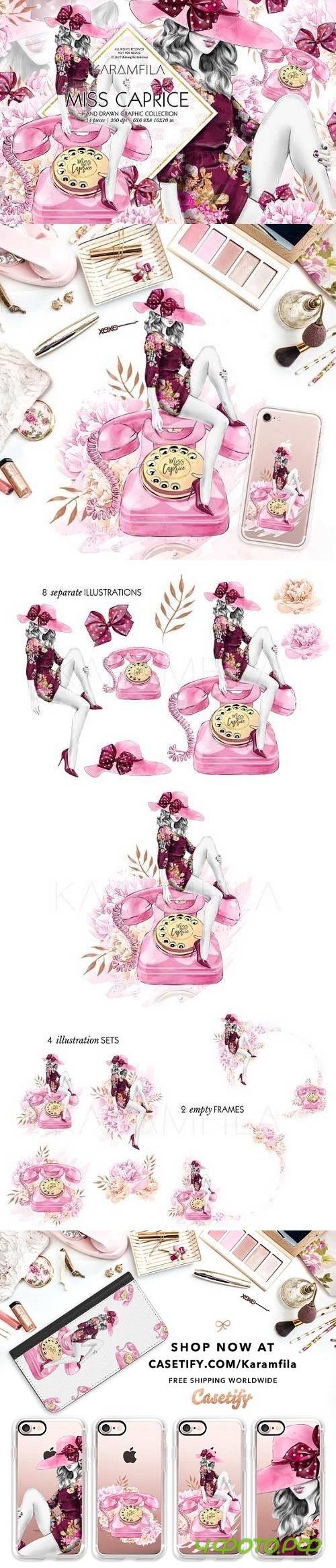 Miss Caprice Clipart 1195507