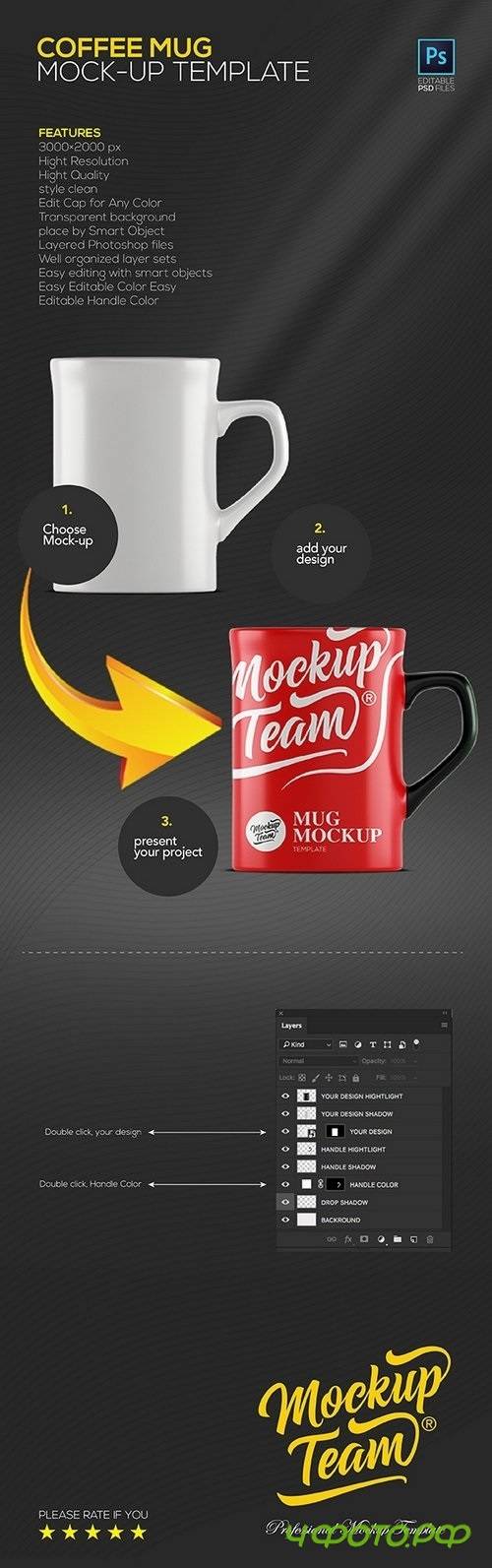 Coffee Mug Mock-up 883321