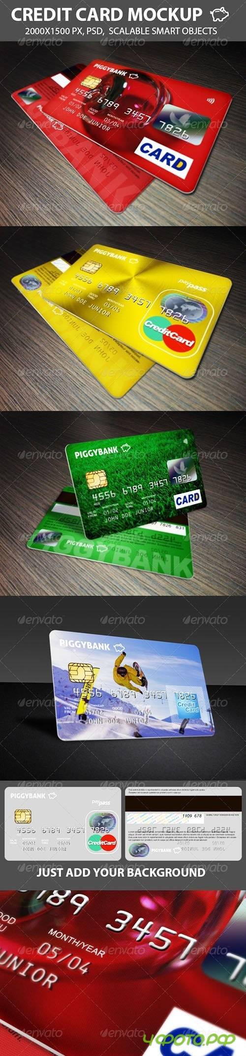 Credit Cards Mockup 1747158