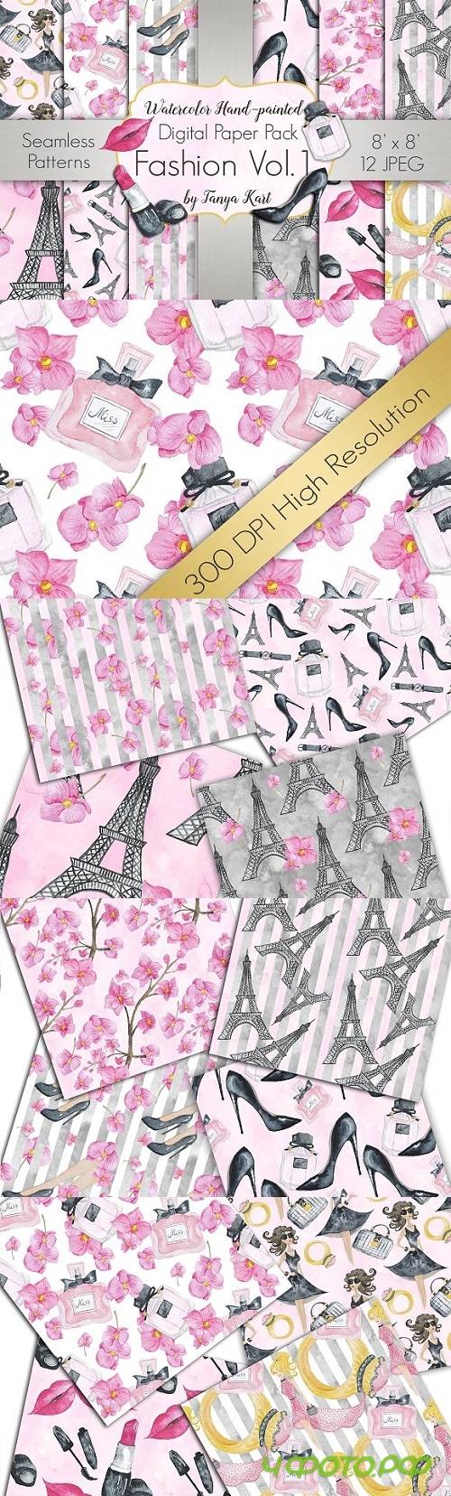 Fashion Vol.1 Watercolor Paper - 916849