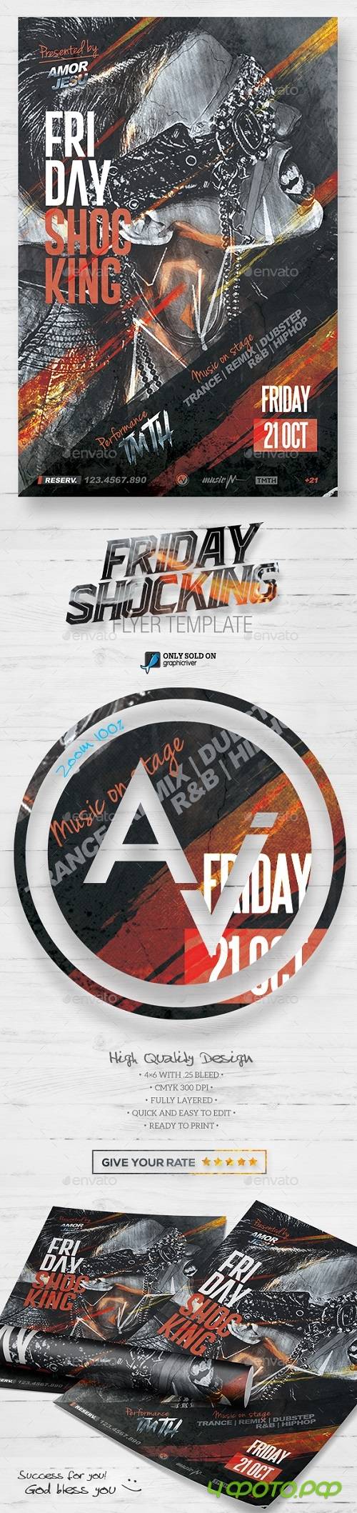 Friday Shocking Flyer Template V2 15691869