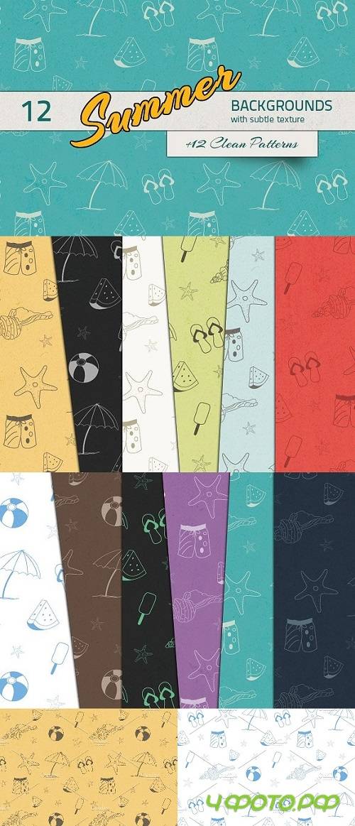 Summer Backgrounds & Patterns 57222