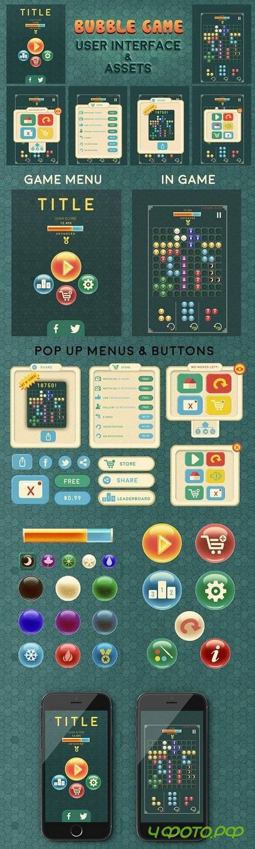 Bubble Game Assets 1436716 Bubble Game Assets 1436716