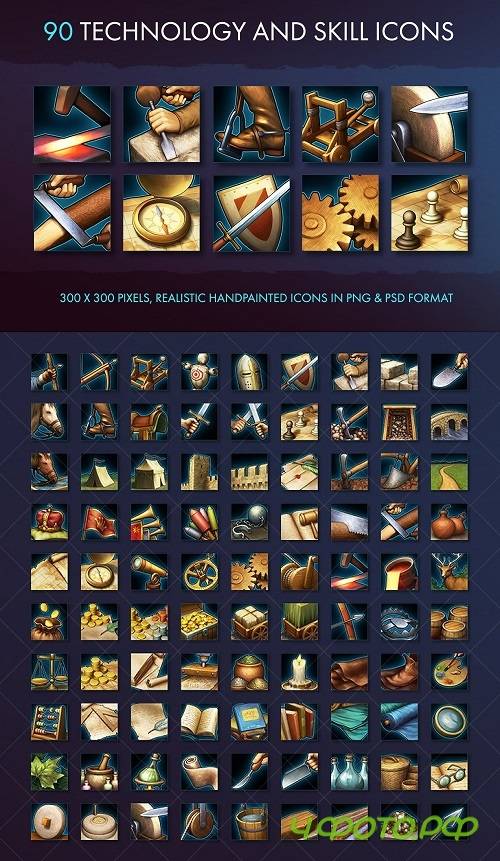 Technology And Skill Icons - 1479688
