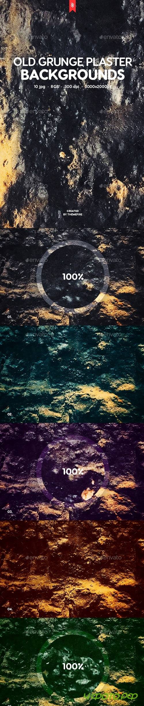 Old Grunge Plaster Texture Backgrounds 20051667