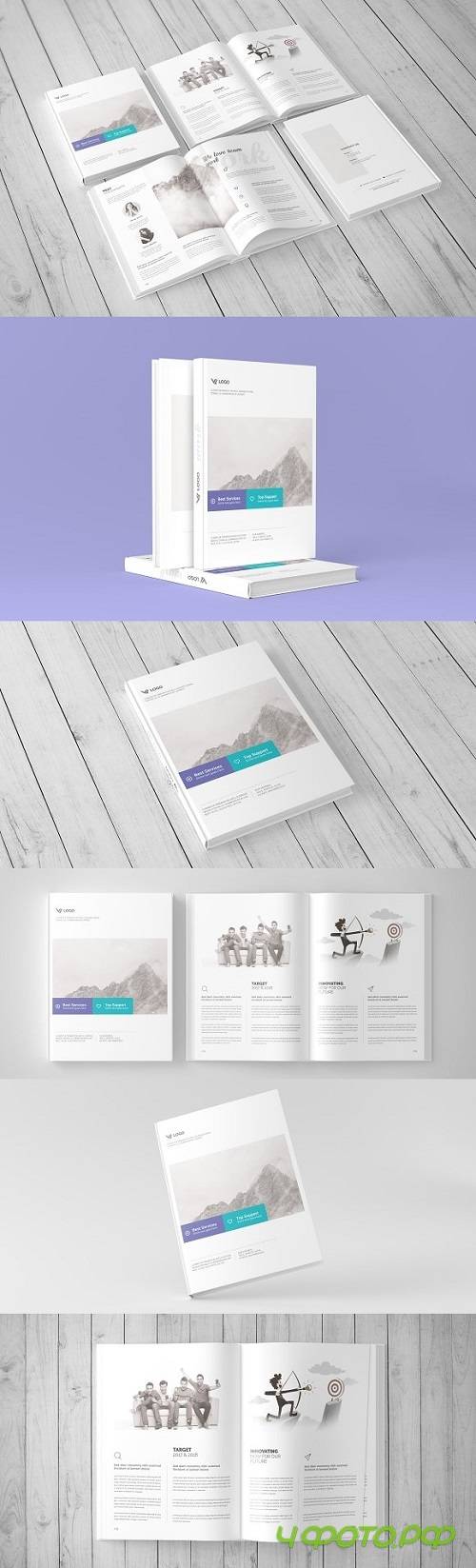 Book Mockup Hardcover 1542147