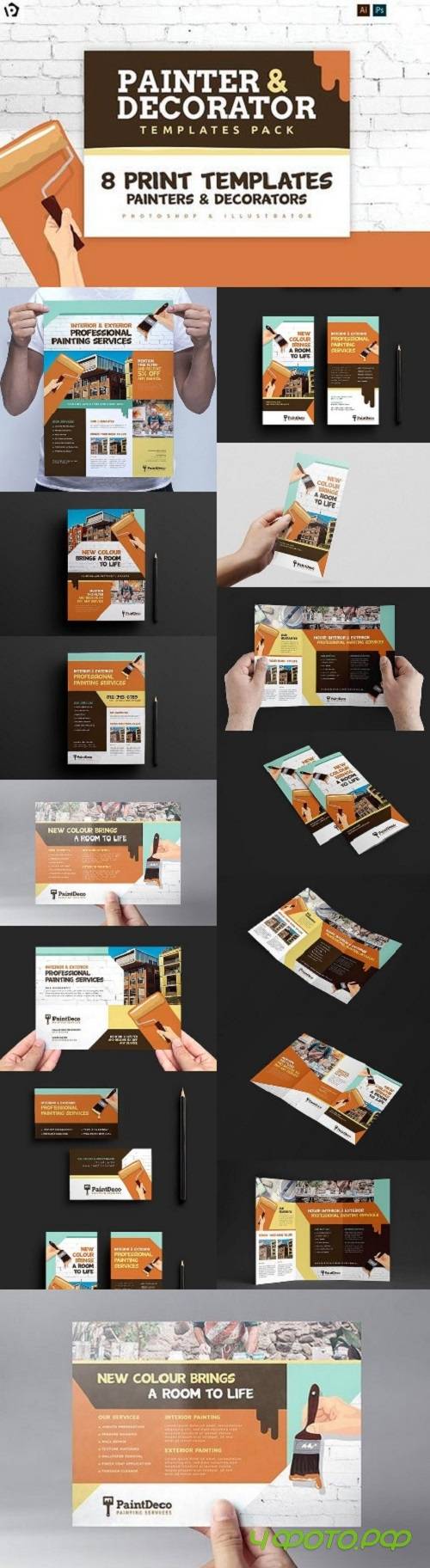 Painter & Decorator Templates Pack 1418479