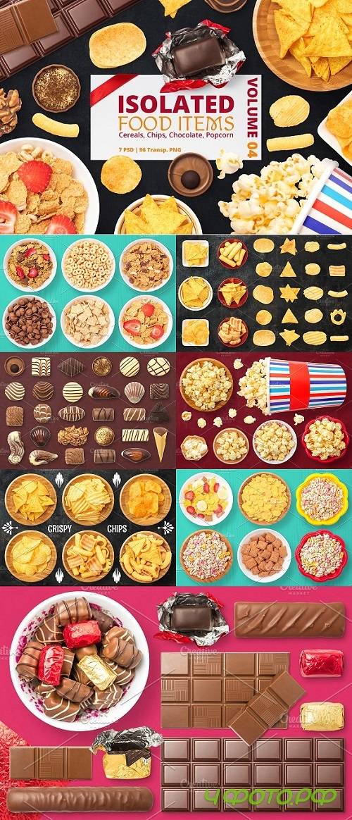 Isolated Food Items Vol.4 - 1500105