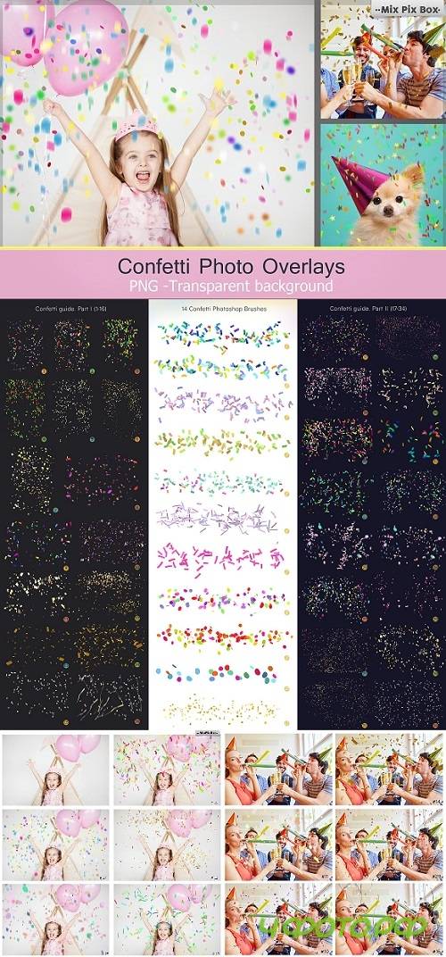 Confetti overlays + PS brushes 1571697