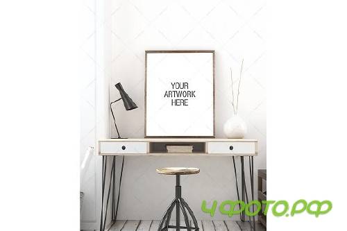 Poster Mockup Minimalist Workspace 1047215 Poster Mockup Minimalist Workspace 1047215