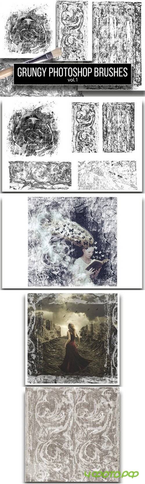 Grungy Photoshop brushes vol. 1 1461772
