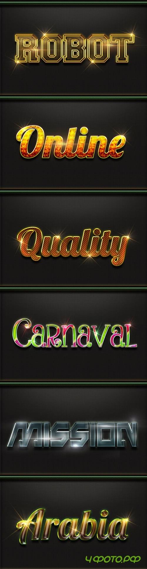12 Photoshop Text Effect Styles 20167363