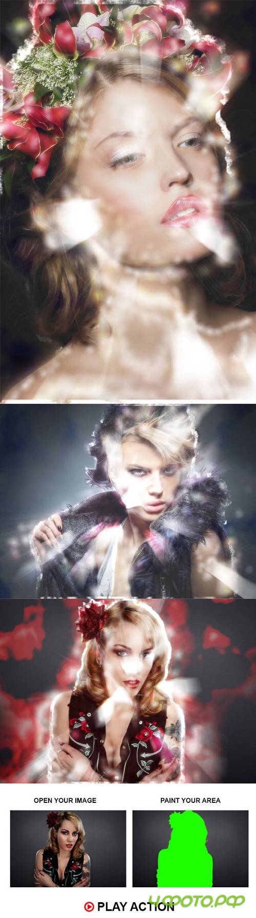 Star Dust Photoshop Action 20176551
