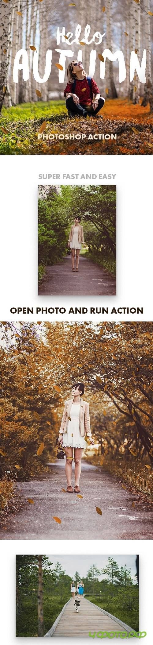 Hello Autumn - Photoshop Action 20471264