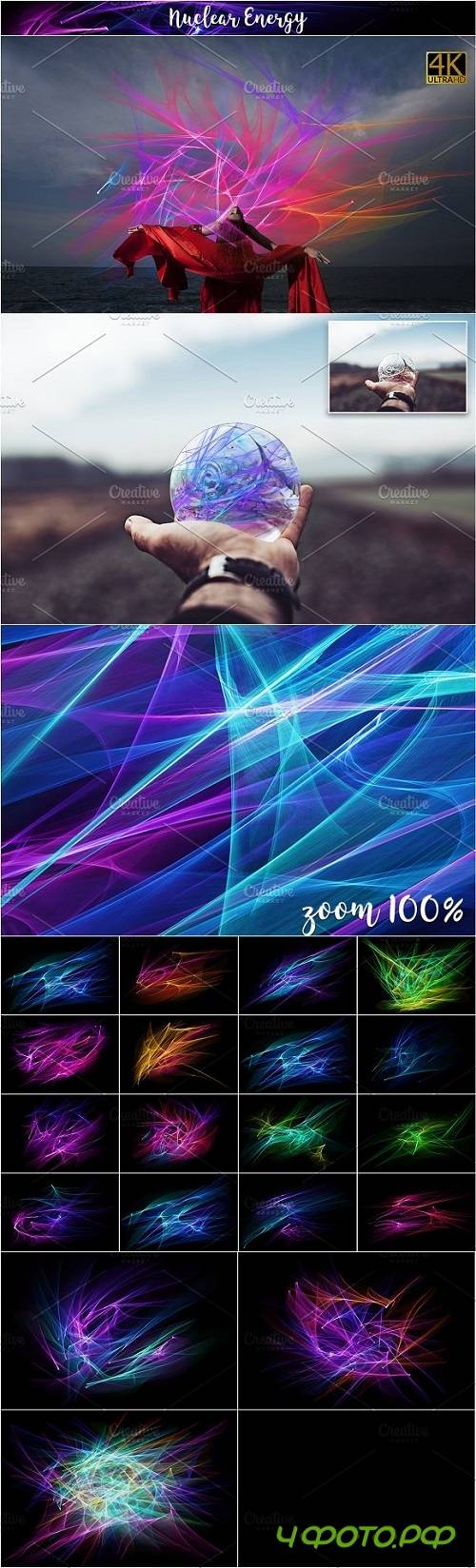 4K Nuclear Energy Overlays - 1818532