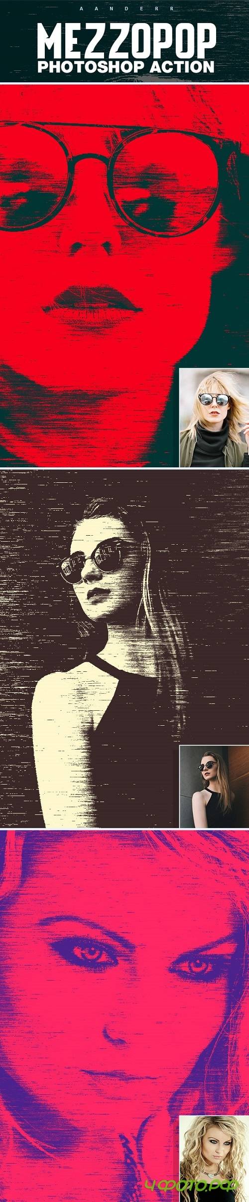 Mezzopop Photoshop Action 20610226