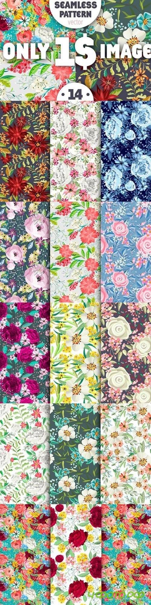 Pack of seamless patterns 1773077